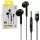 Blavec BHS-02 USB-C vezetékes fülhallgató mikrofonnal és DAC-kal, fekete