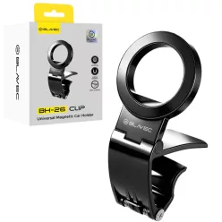   Blavec BH-26 Clip mágneses univerzális autós telefontartó fekete