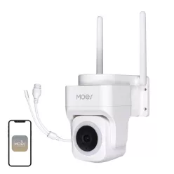 MOES WCM-B66 3 MP-es kültéri Wi-Fi IP-kamera