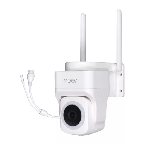 MOES WCM-B66 3 MP-es kültéri Wi-Fi IP-kamera