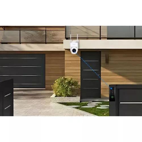 MOES WCM-B66 3 MP-es kültéri Wi-Fi IP-kamera
