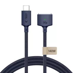   Tech-Protect MMC01 Ultraboost USB-C–MagSafe 3 mágneses töltőkábel 140W 300 cm éjkék
