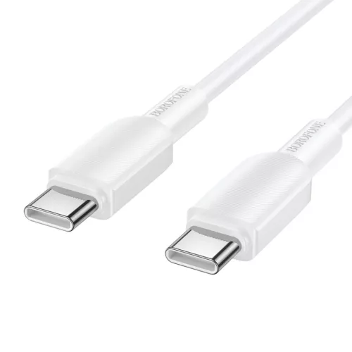 Borofone BX127 Regalo USB-C–USB-C kábel, 1 m, fehér