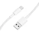 Borofone BX117 Source USB–USB-C töltőkábel, 1 m, fehér