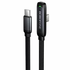   Borofone BX126 Skillful USB-C–USB-C PD gyorstöltő kábel 60 W 1 m fekete