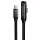 Borofone BX126 Skillful USB-C–USB-C PD gyorstöltő kábel 60 W 1 m fekete