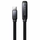 Borofone BX126 Skillful USB-C–USB-C PD gyorstöltő kábel 60 W 1 m fekete