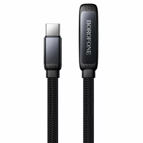 Borofone BX126 Skillful USB-C–USB-C PD gyorstöltő kábel 60 W 1 m fekete