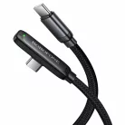 Borofone BX126 Skillful USB-C–USB-C PD gyorstöltő kábel 60 W 1 m fekete