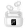 Borofone FQ13 Astute TWS Bluetooth fülhallgató ANC+ENC, fehér