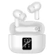 Borofone FQ13 Astute TWS Bluetooth fülhallgató ANC+ENC, fehér