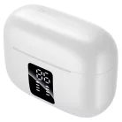 Borofone FQ13 Astute TWS Bluetooth fülhallgató ANC+ENC, fehér