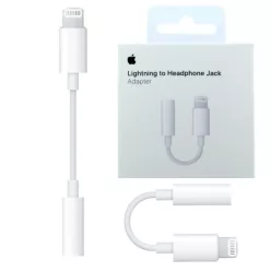   Apple 3.5mm Jack / Lightning adapter iPhone fehér gyári MMX62ZM/AA1749