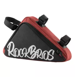   Rockbros G002 Flash Journey 1,4 l-es piros háromszög kerékpár váztáska