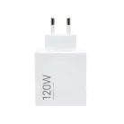 Xiaomi MDY-16-EN 120 W GaN USB-A hálózati gyorstöltő fehér