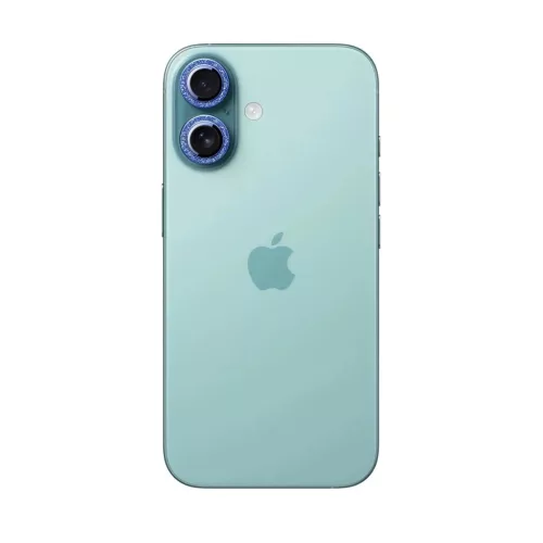 Joyroom JR-MSF0300 üvegfólia iPhone 16/16 Plus lencsékhez - kék