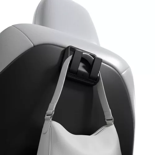 Tesla Model Y Juniper és Model 3 Highland Spigen autós ülésakasztó, 2 db, fekete