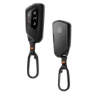 Volkswagen / Skoda / Seat modellekhez fekete Spigen VK100 autókulcs-tok