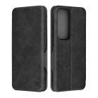 Techsuit - Biztonságos pénztárca Plus - Samsung Galaxy S25 Edge - Fekete tok