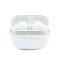   Guess Gold Line Glossy Finish TWS vezeték nélküli fülhallgató, fehér
