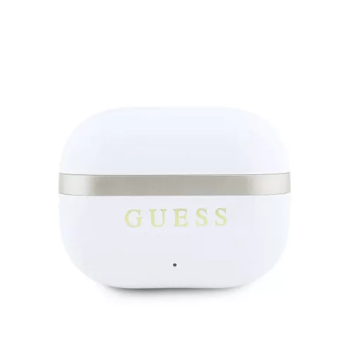 Guess Gold Line Glossy Finish TWS vezeték nélküli fülhallgató, fehér