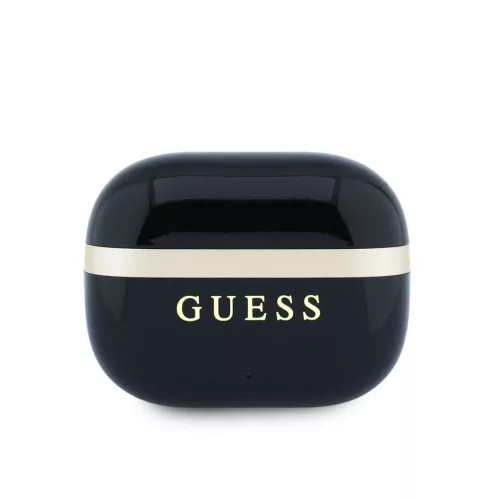 Guess Gold Line Glossy Finish TWS vezeték nélküli fülhallgató, fekete