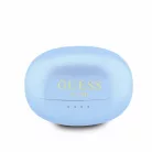 Guess Metallic Finish Classic Logo OWS vezeték nélküli fülhallgató, világoskék