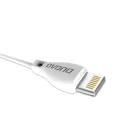 Dudao USB/ Lightning adat és töltőkábel 2.1A 1m fehér