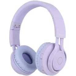   Sencor SEP Frieza Purple gyermek Bluetooth fejhallgató RGB világítással, kék