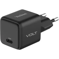 Yenkee YAC G20 VOLT 20W GaN USB-C hálózati töltő fekete
