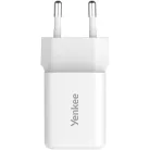 Yenkee YAC G35 VOLT 35W GaN USB-C hálózati töltő, 2x USB-C