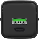 Yenkee YAC G38 VOLT GaN USB-C és USB-A hálózati töltő 20 W fekete