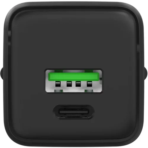 Yenkee YAC G38 VOLT GaN USB-C és USB-A hálózati töltő 20 W fekete