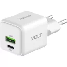 YENKEE YAC G38 VOLT GaN hálózati gyorstöltő USB-A + USB-C, 20 W