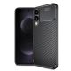 Techsuit - CarbonFiber - Samsung Galaxy S25 Edge - Fekete tok