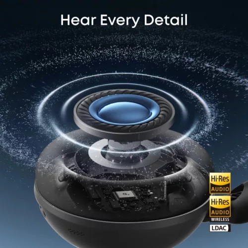 Anker SoundCore Space 2 vezeték nélküli, zajszűrős fejhallgató, fehér (D1402G21)