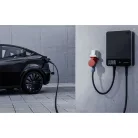 DEPOW deWB22B07A_DL 22 kW-os fali elektromosautó-töltő, 7 m-es kábellel