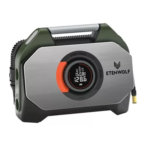Etenwolf S7 (Vortex S7) akkumulátoros autókompresszor, 11,03 bar, 38 400 mAh
