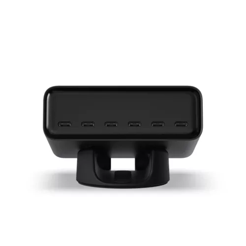 Satechi ChargeView 240 W asztali töltő (6×USB-C) - asztrofekete (ST-C6CV240C-EU)