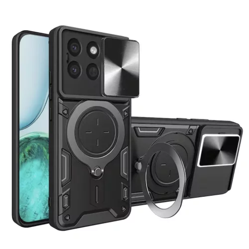 Techsuit - CamGuard Pro - Honor X8c - Fekete tok