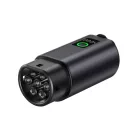 W-V2L-01 V2L Type 2–Schuko adapter, 3500 W, kijelzővel és tokkal, fekete