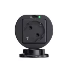 W-V2L-01 V2L Type 2–Schuko adapter, 3500 W, kijelzővel és tokkal, fekete