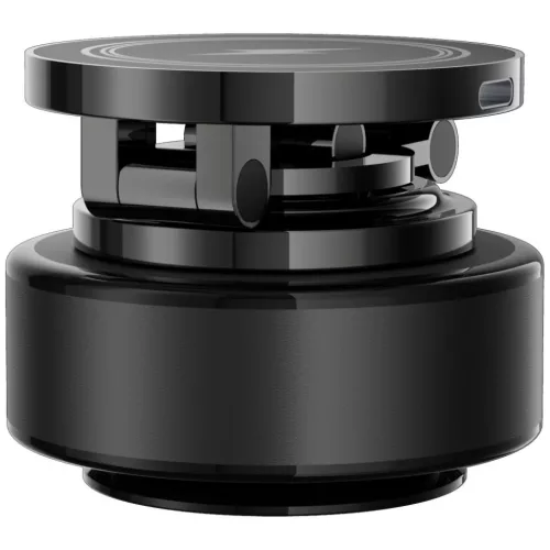 Beline Vacuum Charging Holder mágneses autós telefontartó 15 W-os vezeték nélküli töltéssel, fekete