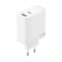   Oppo VCB8OAEH 80 W-os USB-A és USB-C hálózati töltő, fehér