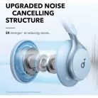 Anker SoundCore Space On Bluetooth-fejhallgató többpontos kapcsolattal, kék – A3035G31