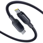 Baseus PicoGo II USB-C–USB-C töltő- és adatkábel, 240 W, 1 m, fekete (E0423300)