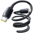 Baseus PicoGo II USB-C–USB-C töltő- és adatkábel, 240 W, 1 m, fekete (E0423300)