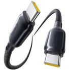 Baseus PicoGo II USB-C–USB-C töltő- és adatkábel, 240 W, 1 m, fekete (E0423300)