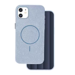 Glitter Thin Mag tok iPhone 11-hez kék