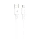 FONENG XS16 USB-C kábel, 3 A, 1 m, fehér